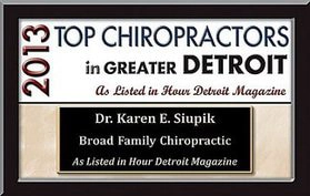 Chiropractic Canton MI Siupik Certificate